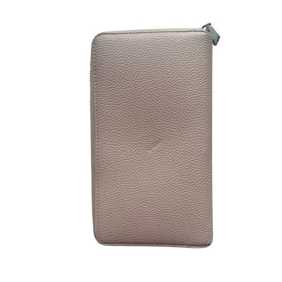 COLAB BLUSH PEBBLED VEGAN WALLET - Picture 3 of 3